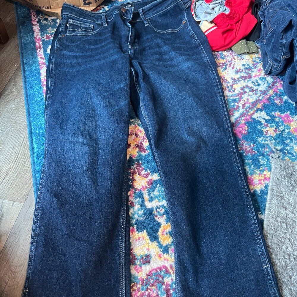 Judy Blue Cropped  straight Jeans 32‎